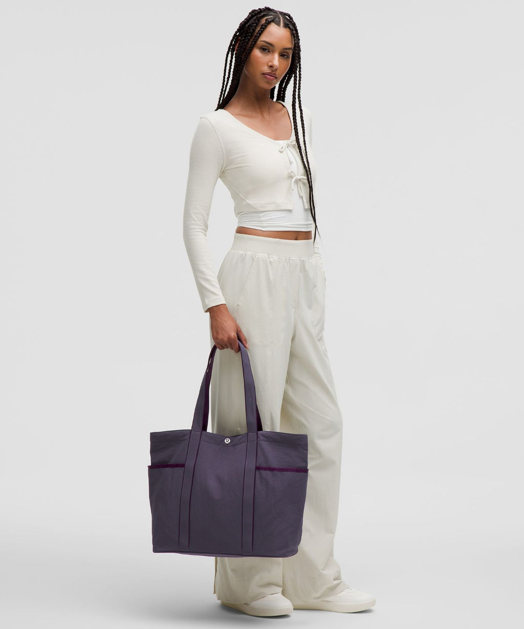 Daily Multi-Pocket Tote Bag 20L Nightfall/Dramatic Magenta