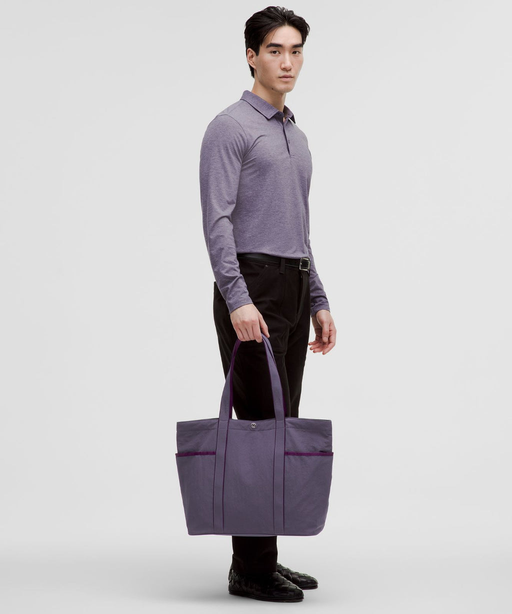 Daily Multi-Pocket Tote Bag 20L Nightfall/Dramatic Magenta