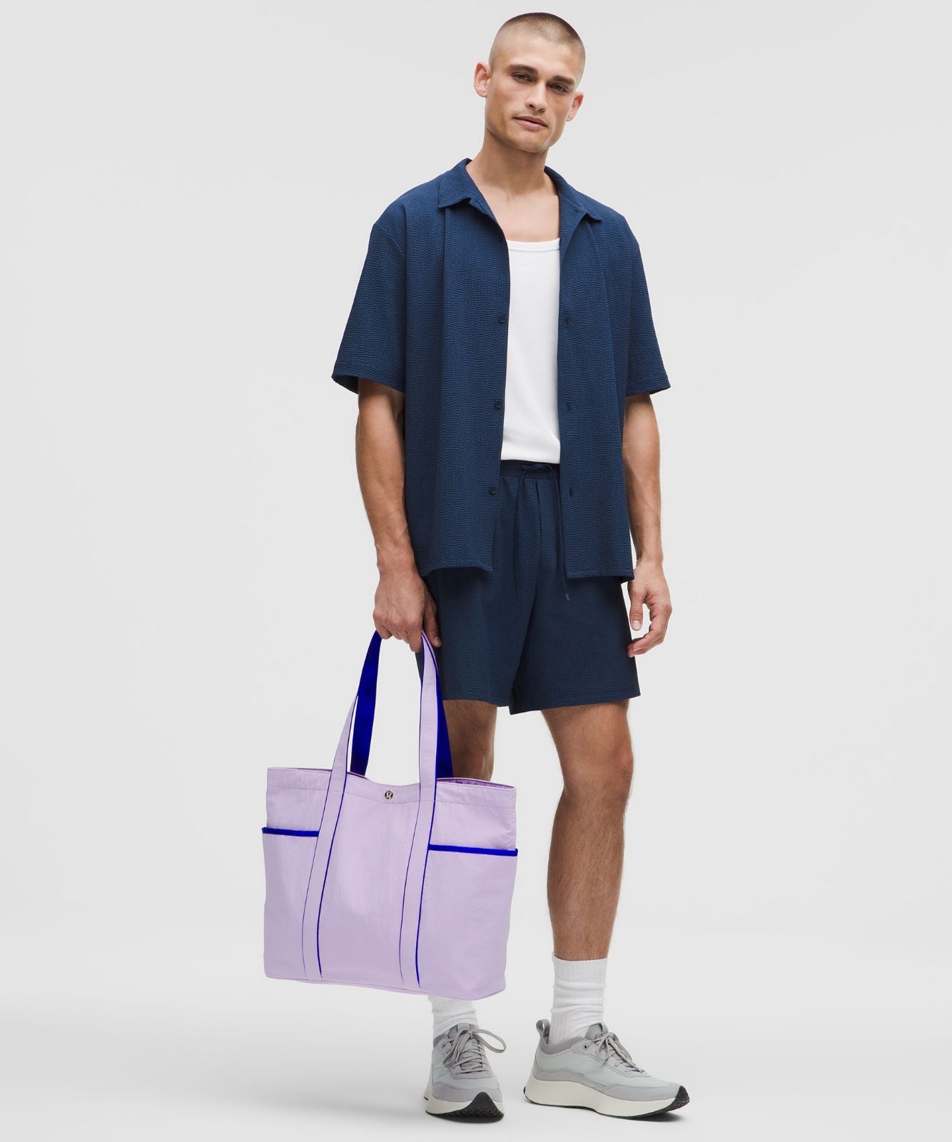 Daily Multi-Pocket Tote Bag 20L Lavender Frost/Galactic Cobalt