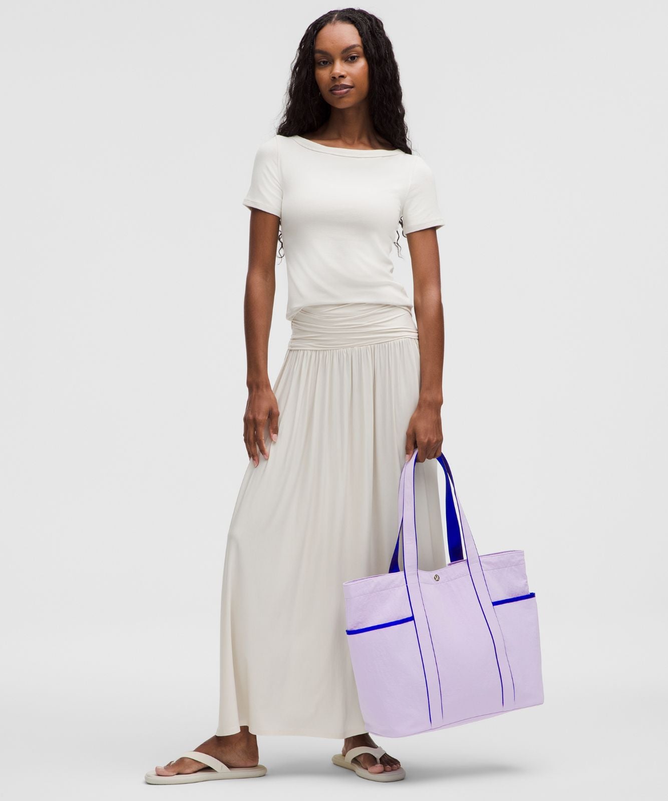 Daily Multi-Pocket Tote Bag 20L Lavender Frost/Galactic Cobalt