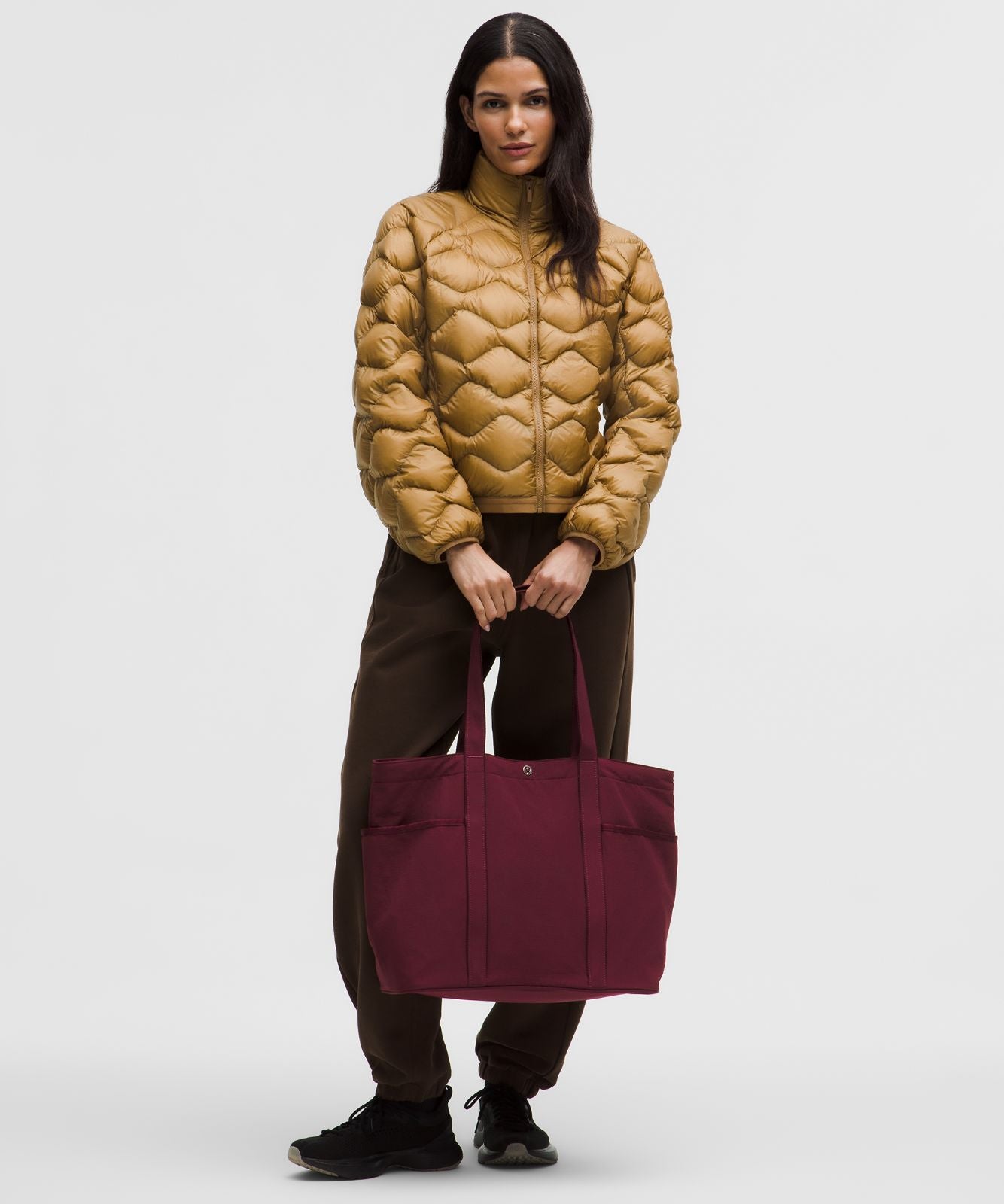 Daily Multi-Pocket Tote Bag 20L Burgundy Bay