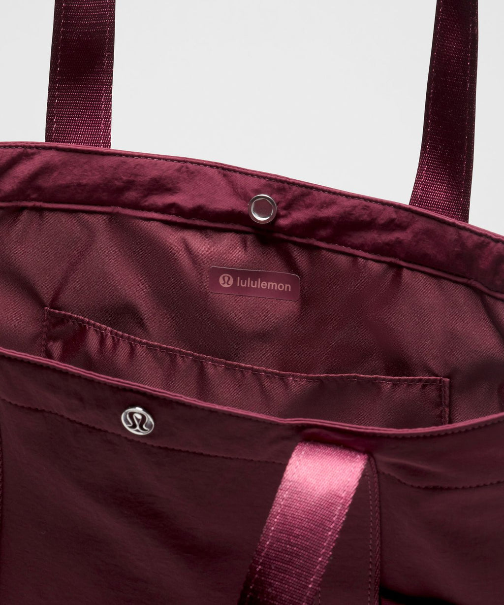 Daily Multi-Pocket Tote Bag 20L Burgundy Bay