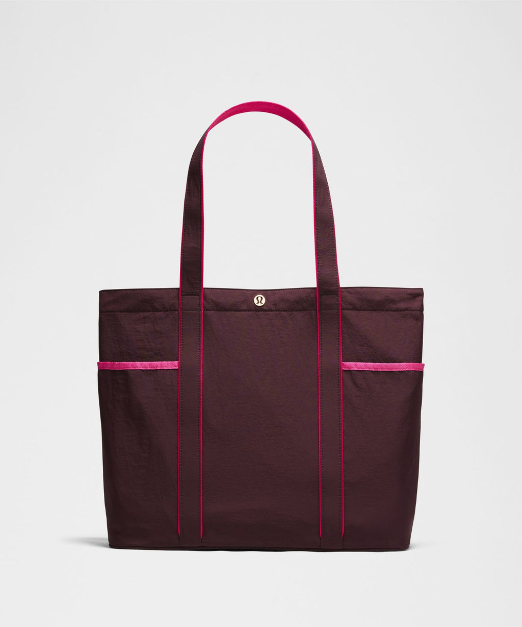Daily Multi-Pocket Tote Bag 20L Black Plum/Jewelled Magenta