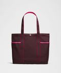 Daily Multi-Pocket Tote Bag 20L Black Plum/Jewelled Magenta