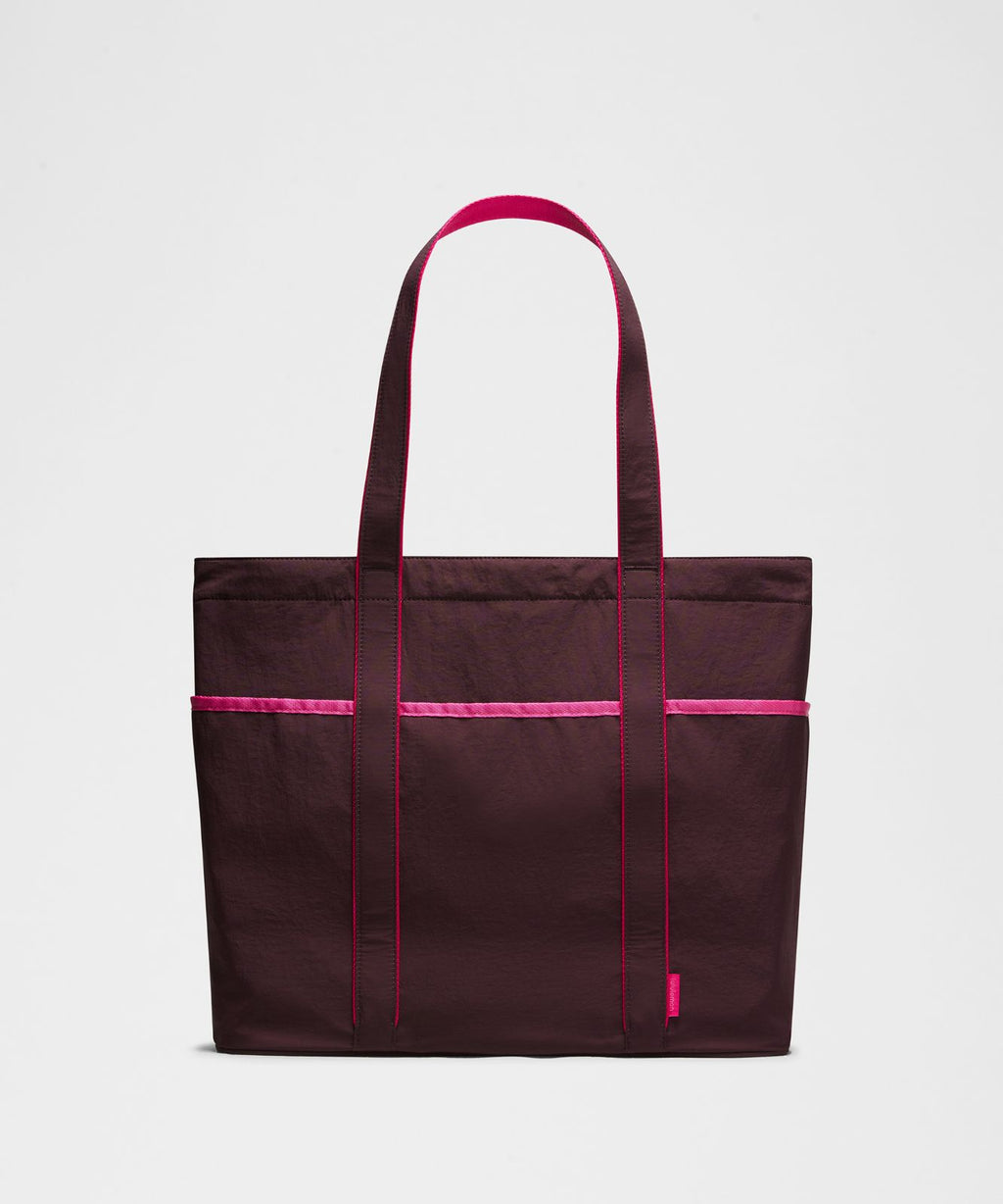 Daily Multi-Pocket Tote Bag 20L Black Plum/Jewelled Magenta