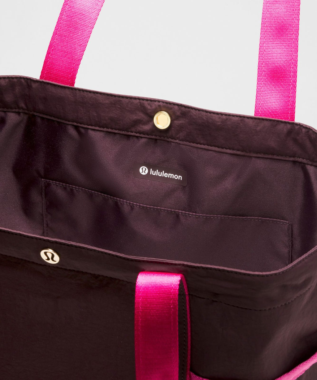 Daily Multi-Pocket Tote Bag 20L Black Plum/Jewelled Magenta