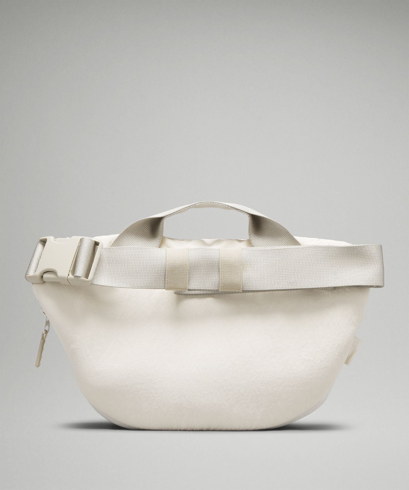 Curved Crossbody Bag 3L White Opal/Raw Linen