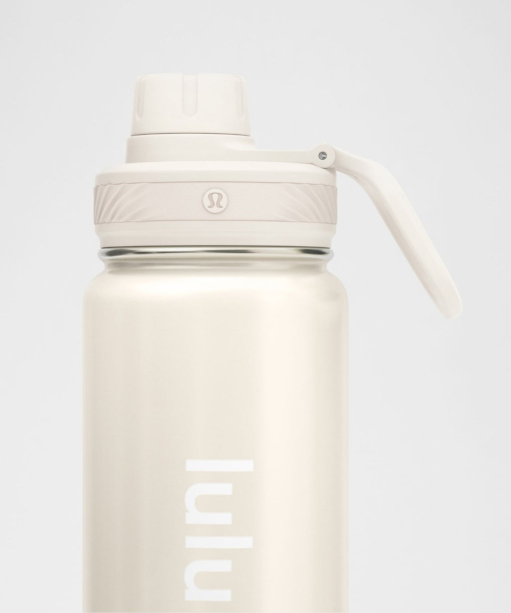 Back to Life Sport Bottle 24oz *Shine Light Ivory/White