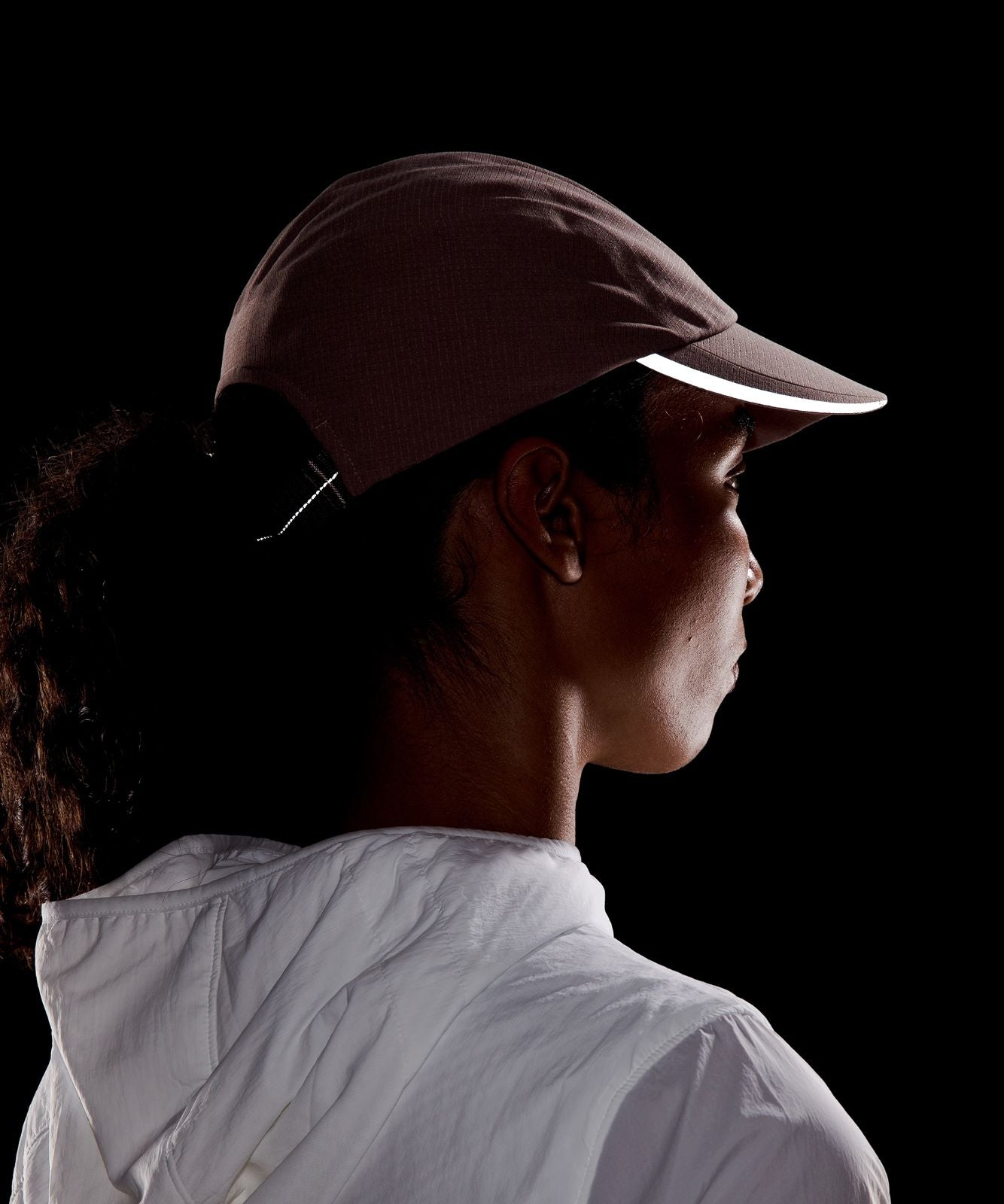 Fast and Free Running Hat *WovenAir Ashen Rose