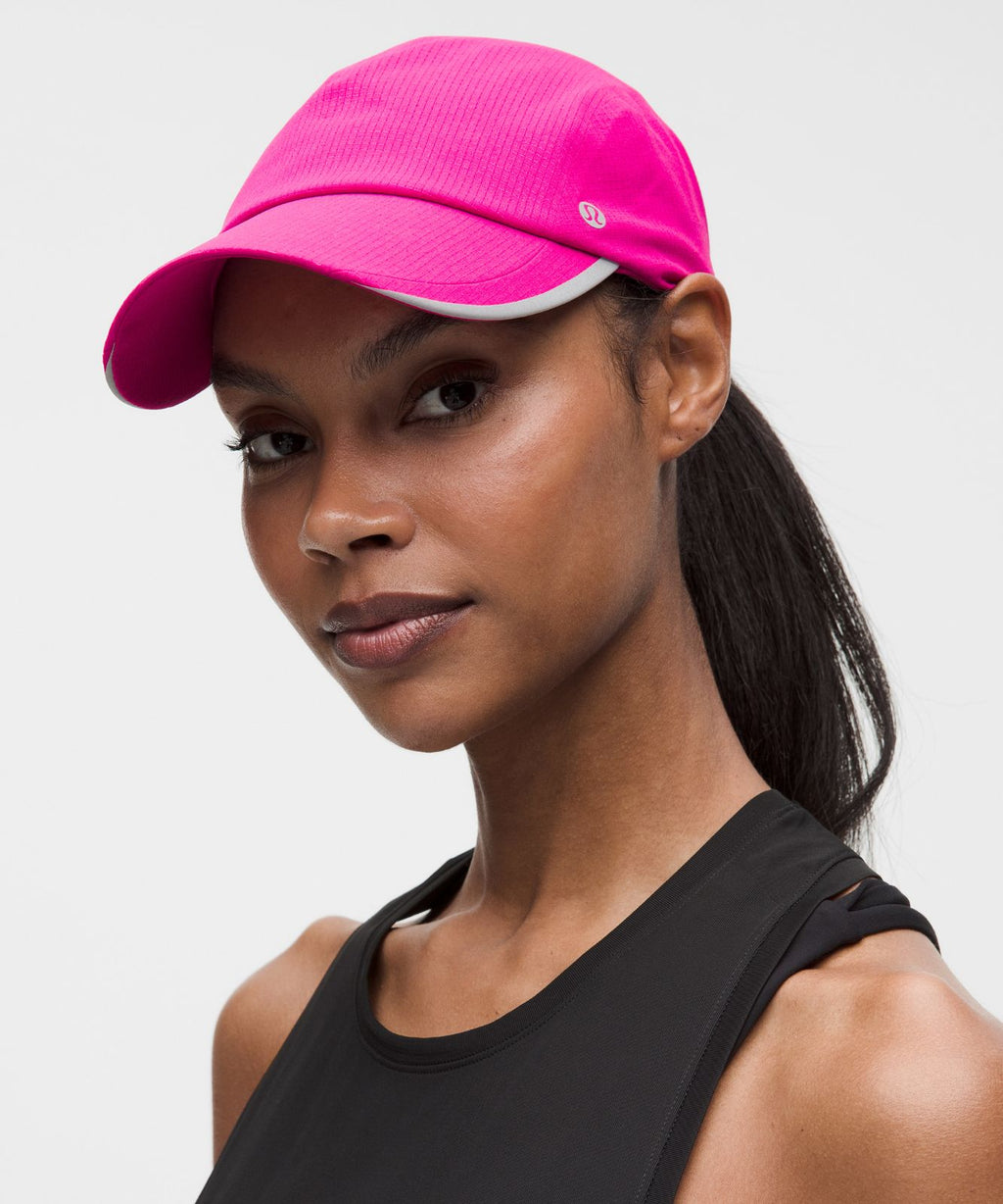 Fast and Free Running Hat *WovenAir Pink Flare