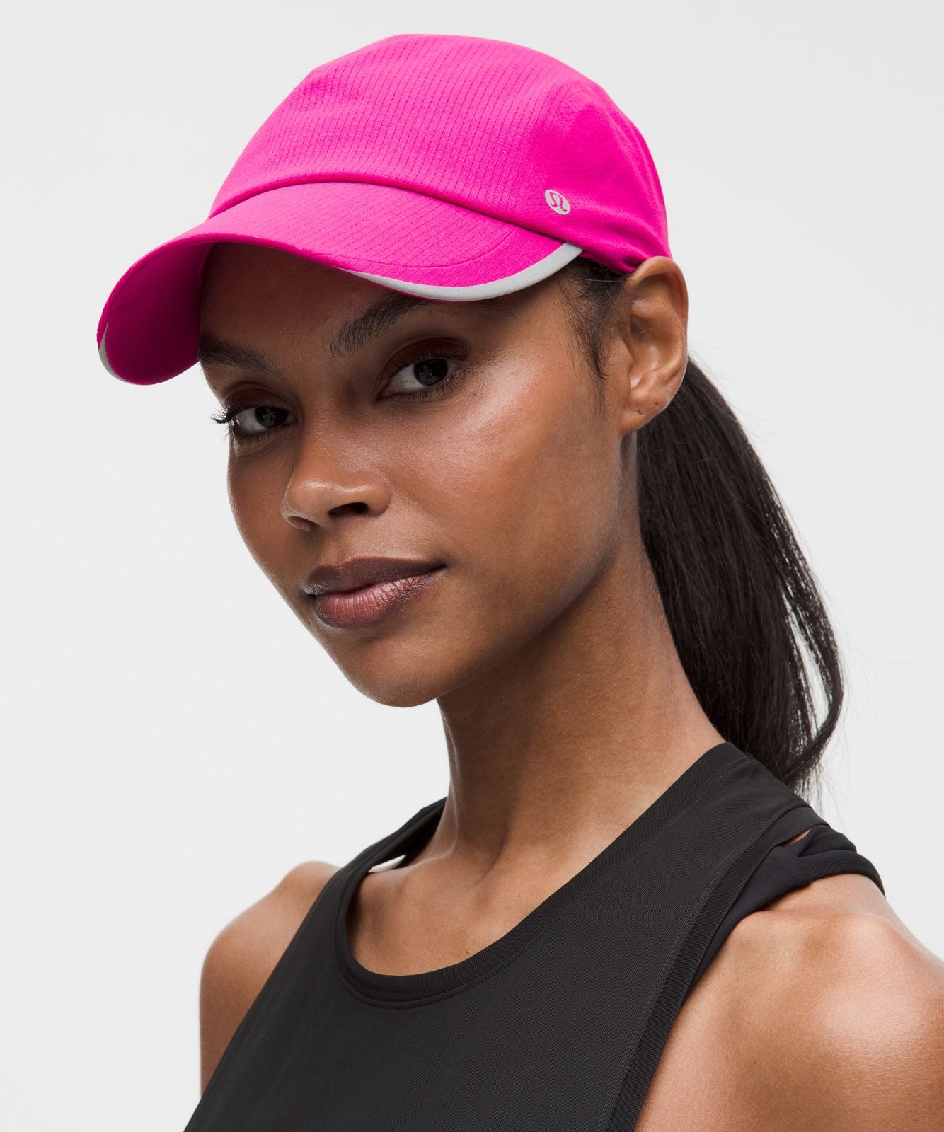 Fast and Free Running Hat *WovenAir Pink Flare