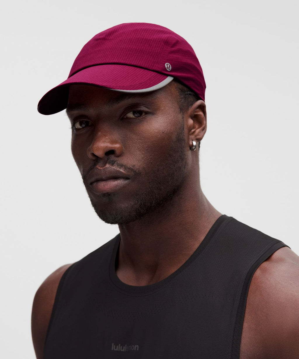 Fast and Free Running Hat *WovenAir Raspberry Rave