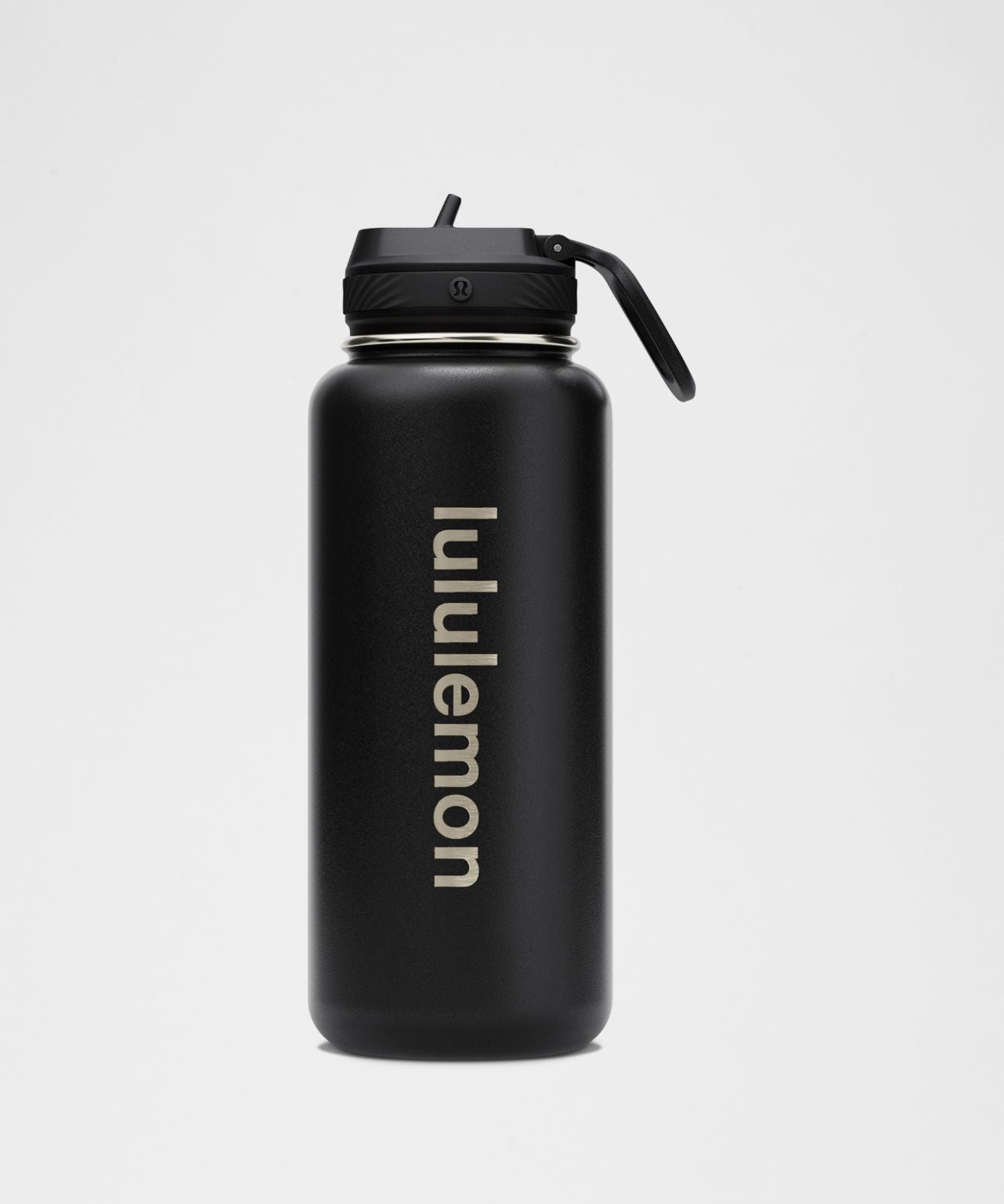 Back to Life Sport Bottle 32oz *Straw Lid Black