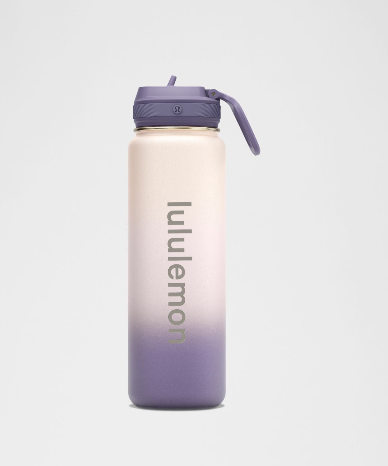 Back to Life Sport Bottle 24oz *Straw Lid Holistic White/Porcelain Pink/Grape Mist