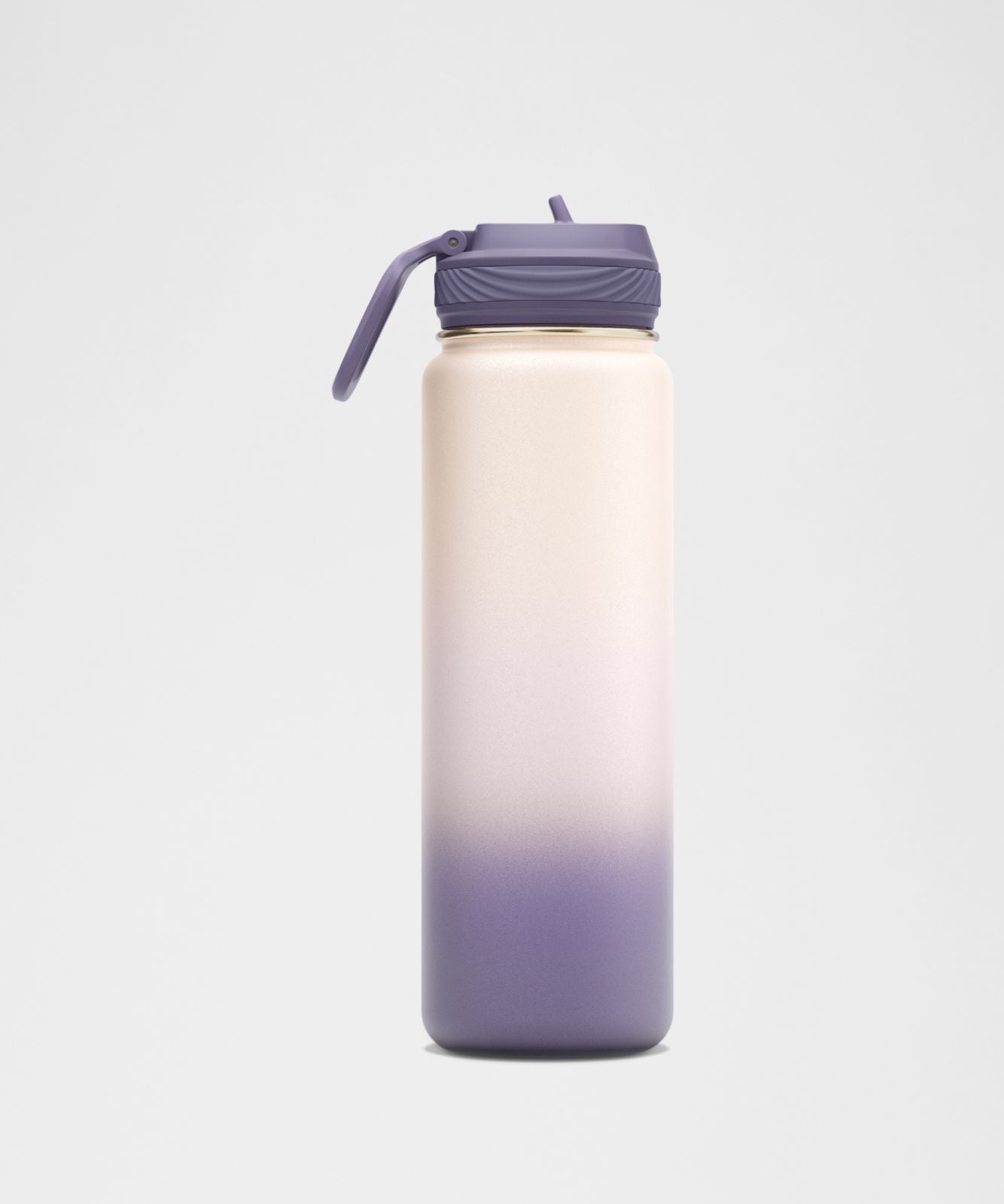 Back to Life Sport Bottle 24oz *Straw Lid Holistic White/Porcelain Pink/Grape Mist