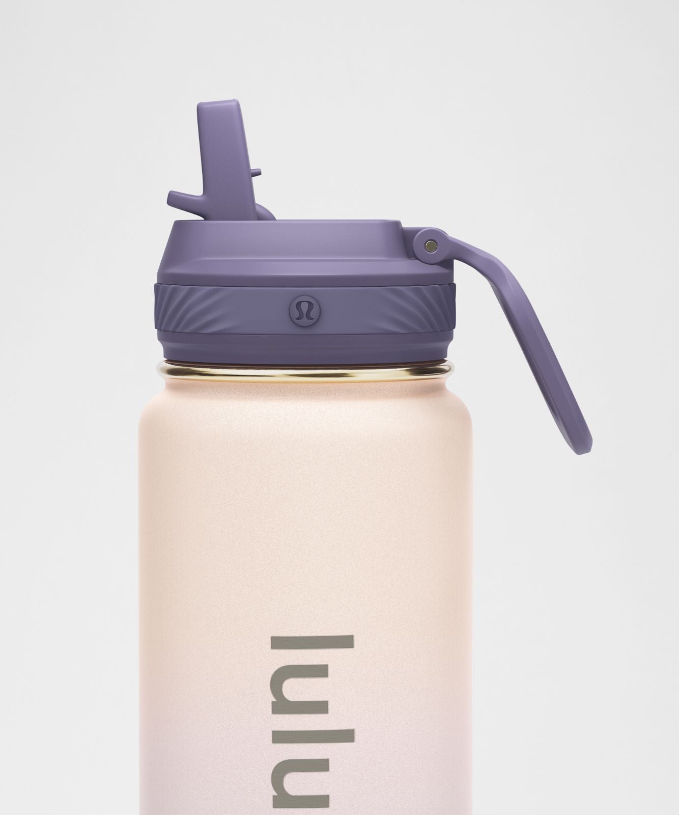 Back to Life Sport Bottle 24oz *Straw Lid Holistic White/Porcelain Pink/Grape Mist