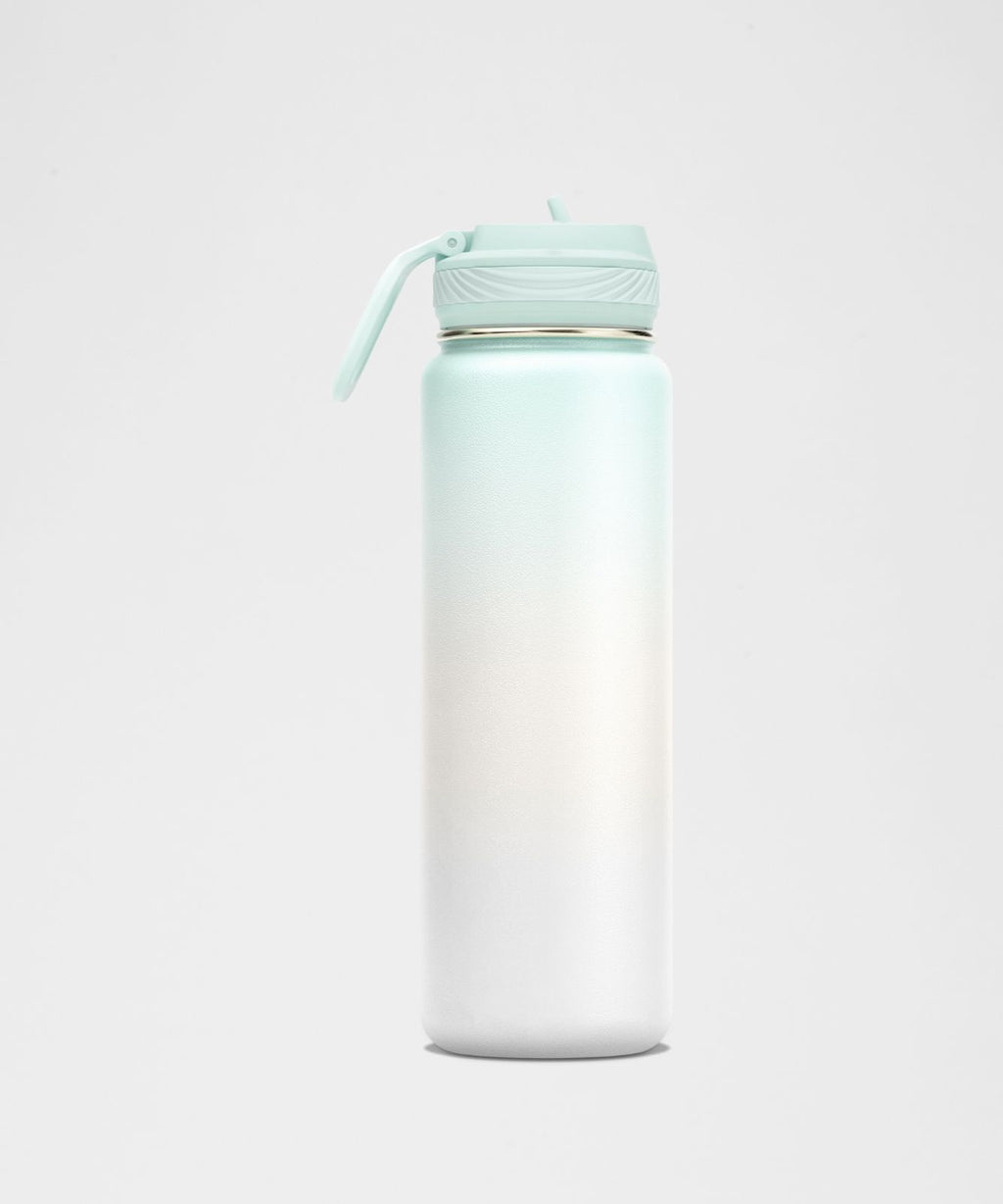 Back to Life Sport Bottle 24oz *Straw Lid White/Dove Grey/Pelican