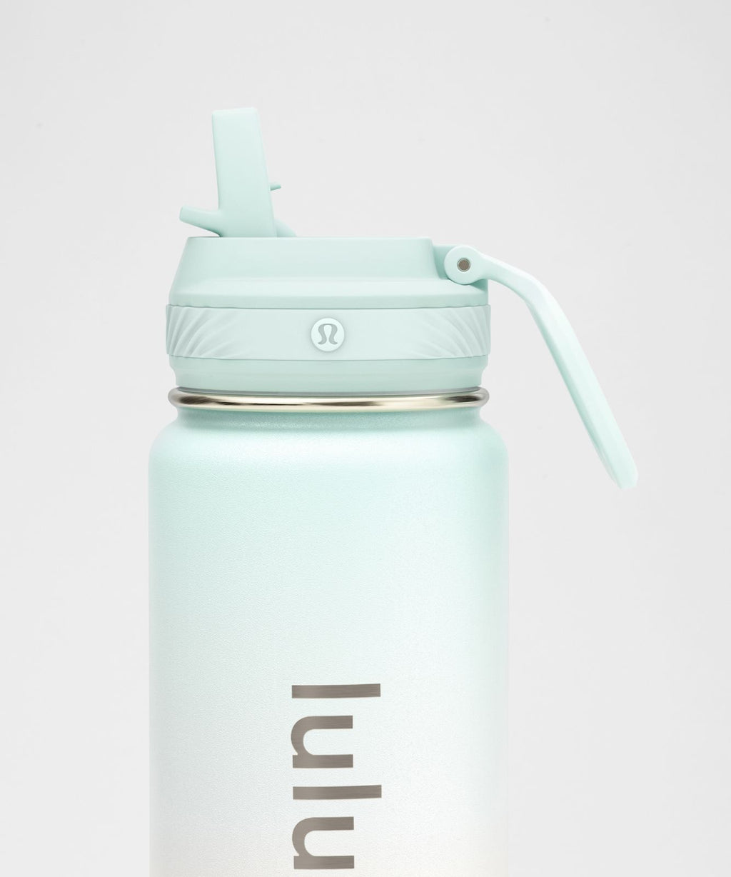 Back to Life Sport Bottle 24oz *Straw Lid White/Dove Grey/Pelican