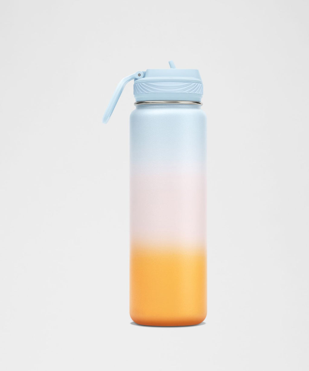 Back to Life Sport Bottle 24oz *Straw Lid Starch Blue/Pink Pearl/Citrus Sizzle