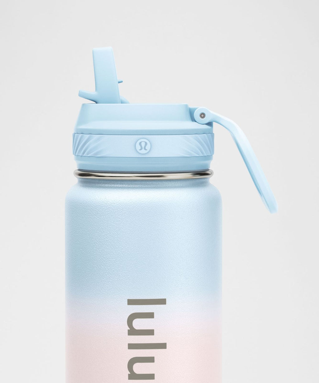 Back to Life Sport Bottle 24oz *Straw Lid Starch Blue/Pink Pearl/Citrus Sizzle