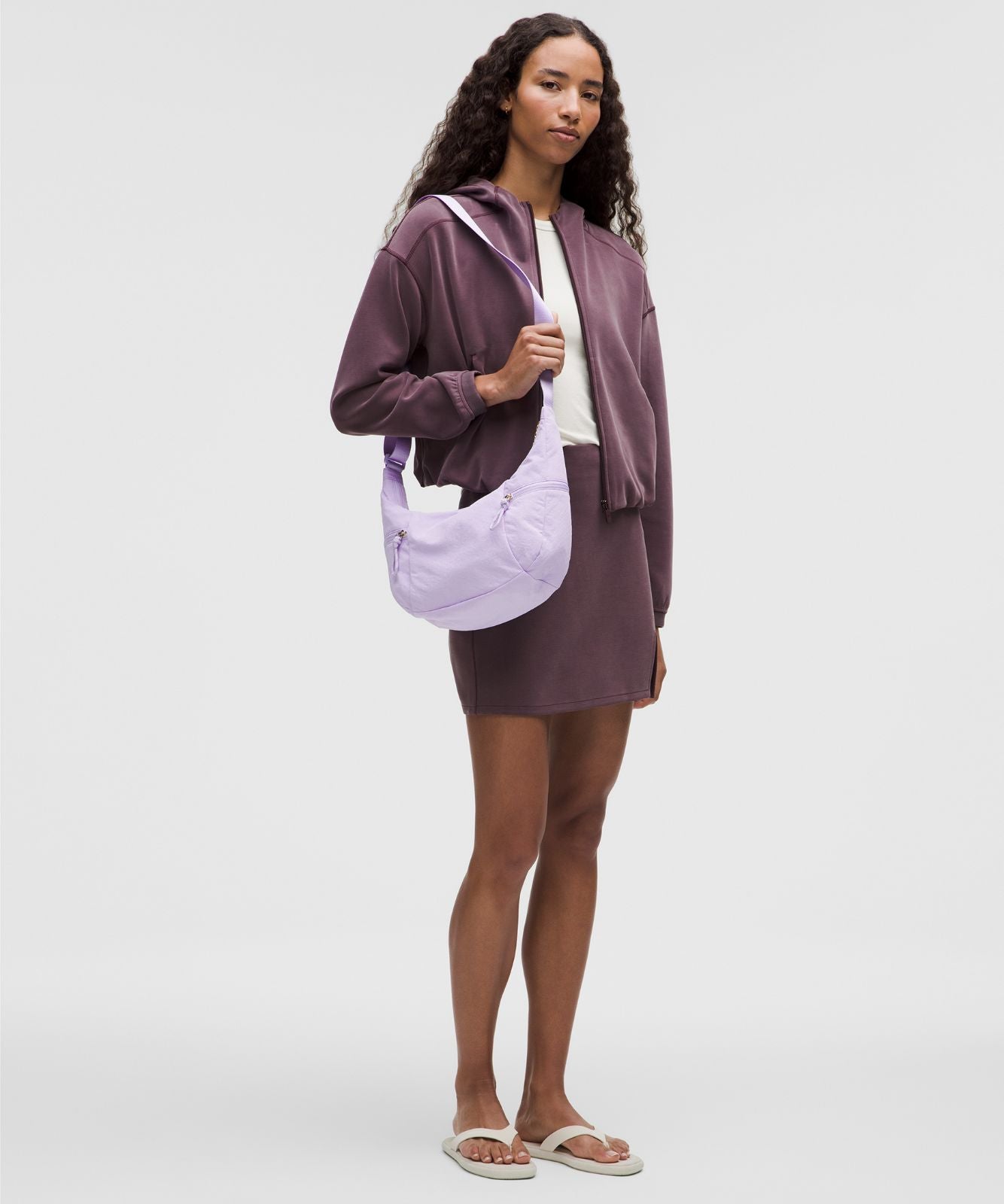 Slouchy Sling Bag 6L Lavender Frost