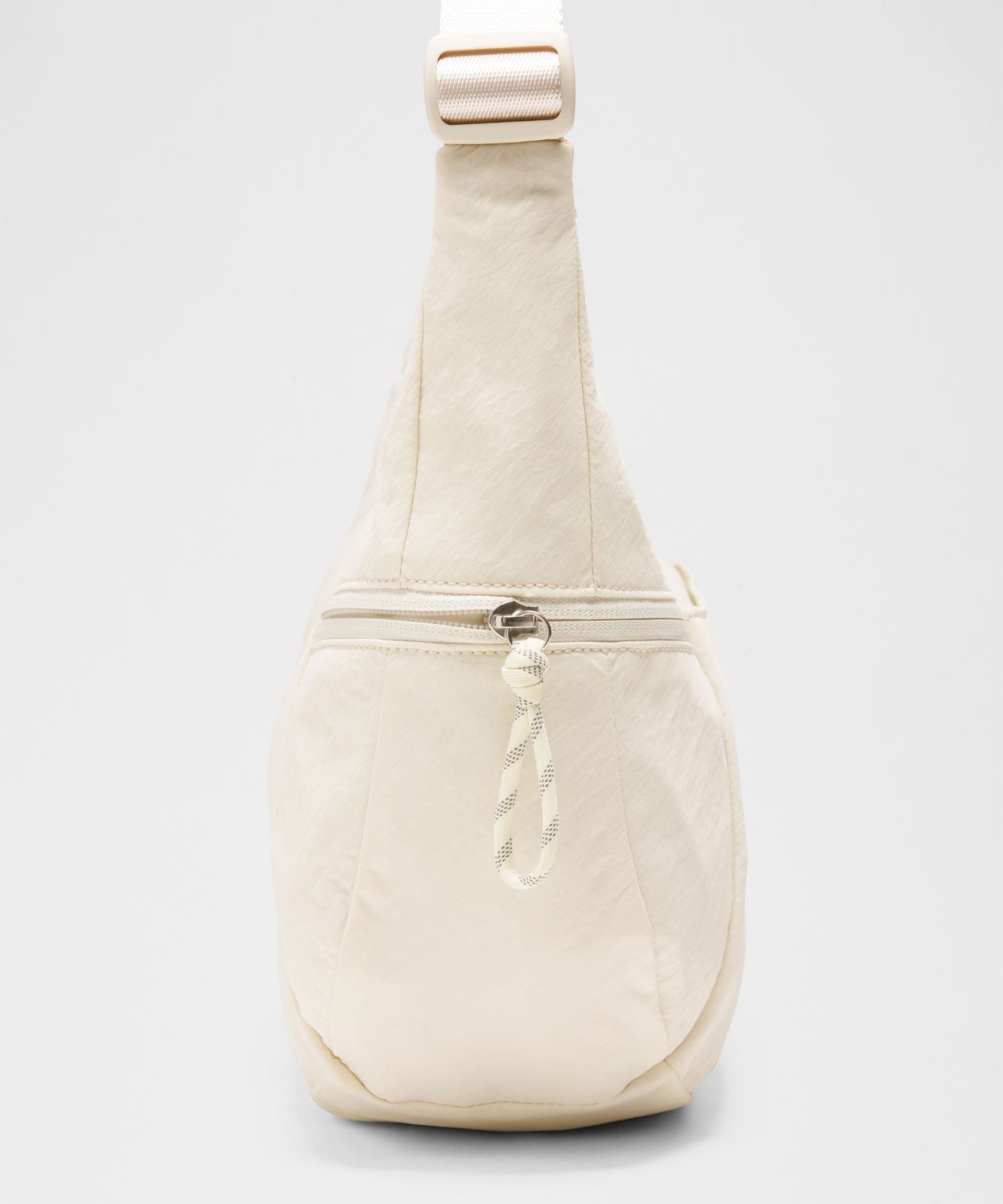 Slouchy Sling Bag 6L Light Ivory/Silver