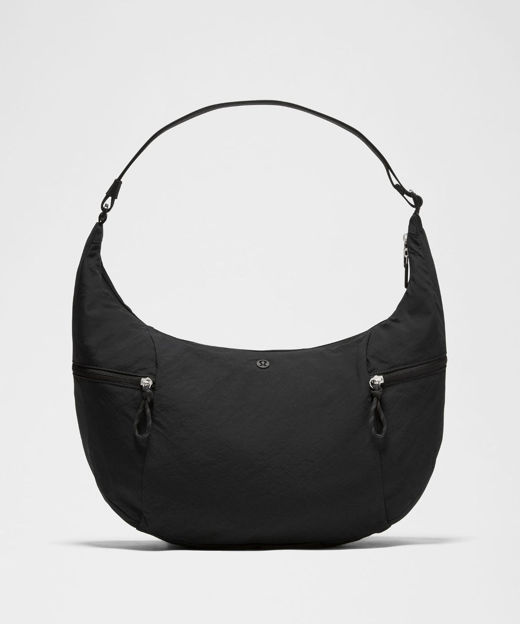 Large Slouchy Sling Bag 13L Black