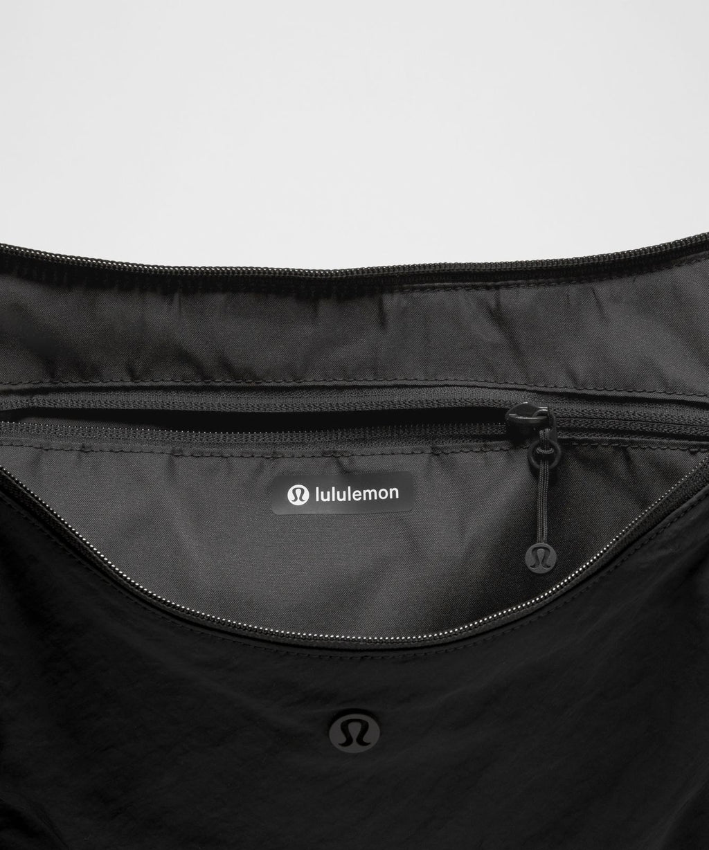 Large Slouchy Sling Bag 13L Black