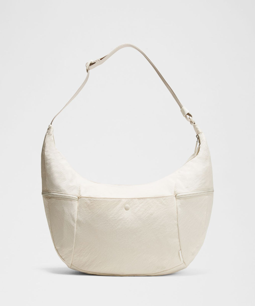 Large Slouchy Sling Bag 13L Light Ivory