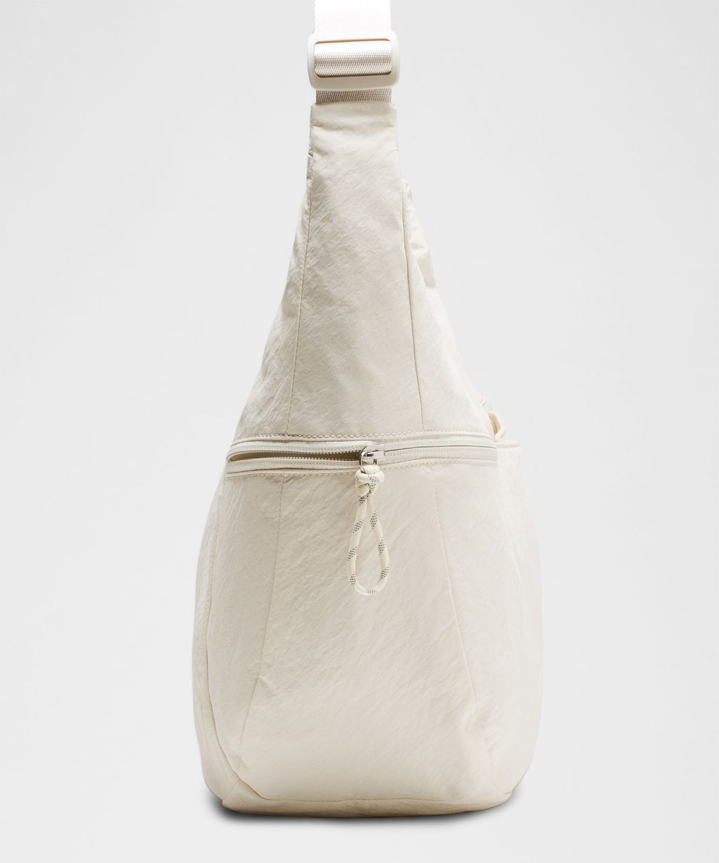Large Slouchy Sling Bag 13L Light Ivory