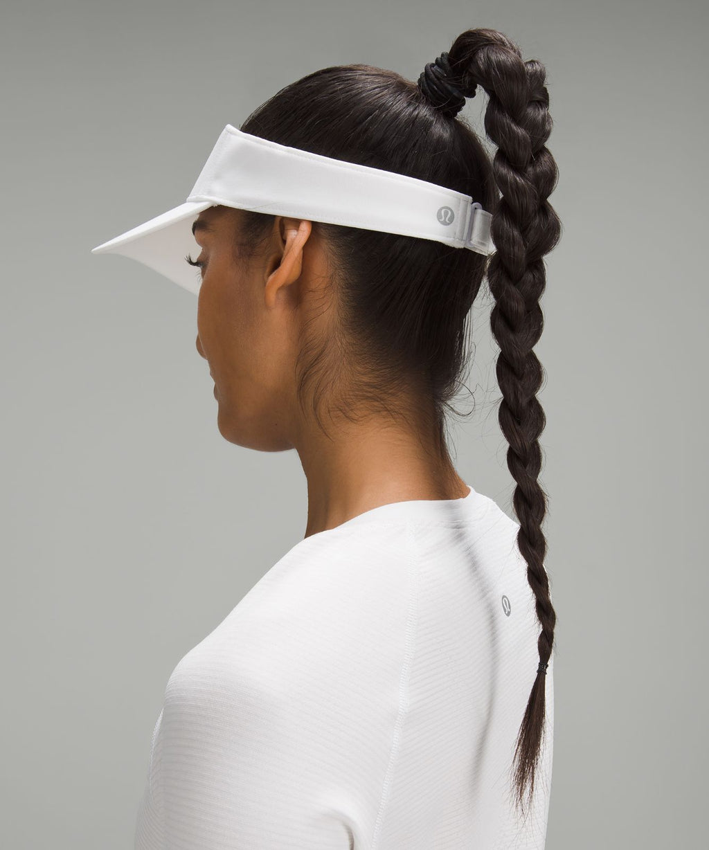 Removable Sweatband All-Sport Visor White