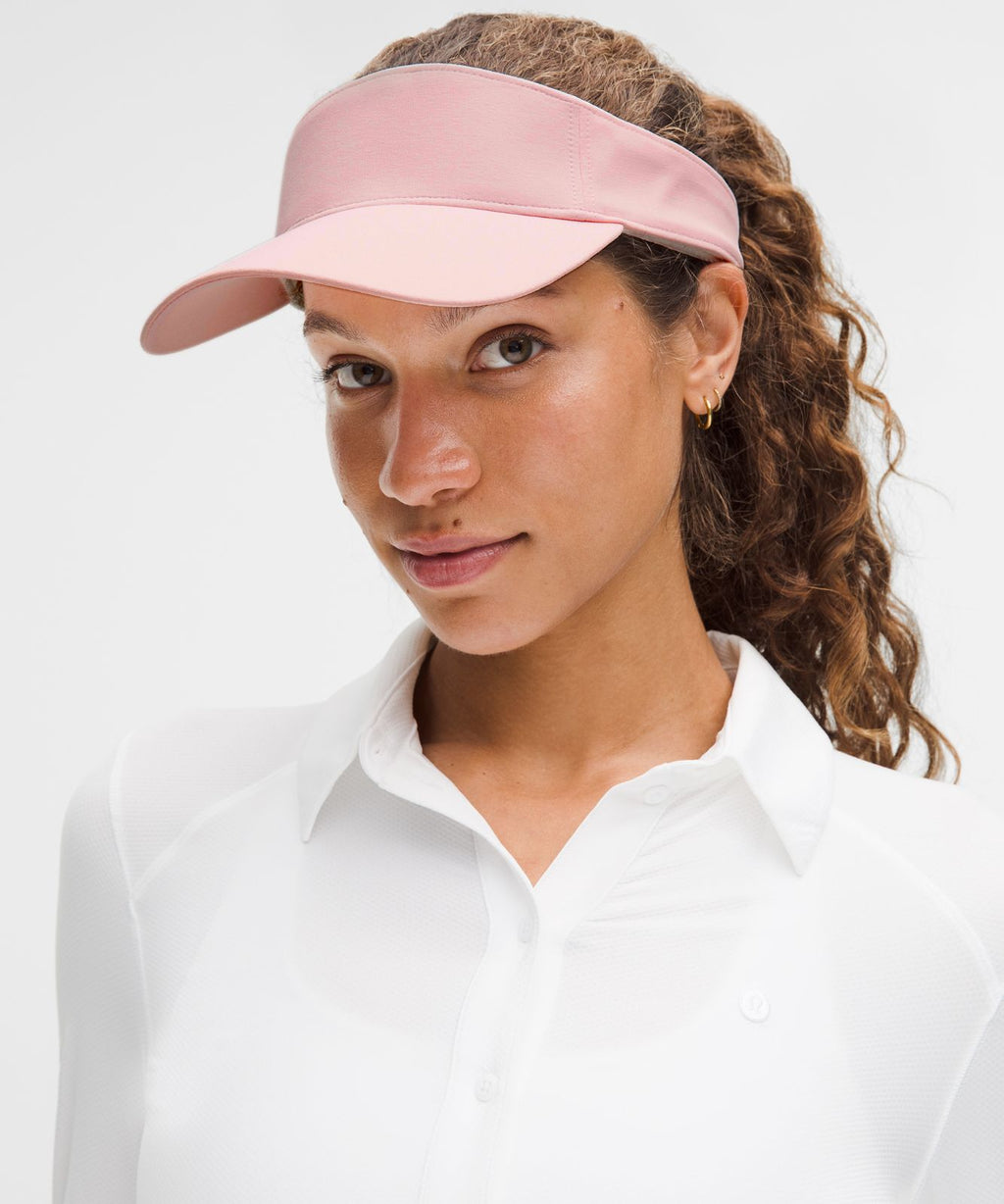 Removable Sweatband All-Sport Visor Pink Pearl