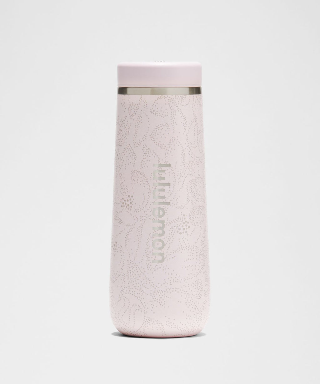 The Hot/Cold Bottle 10oz Dotted Magnolia MAX WP Blissful Pink Nutmeg
