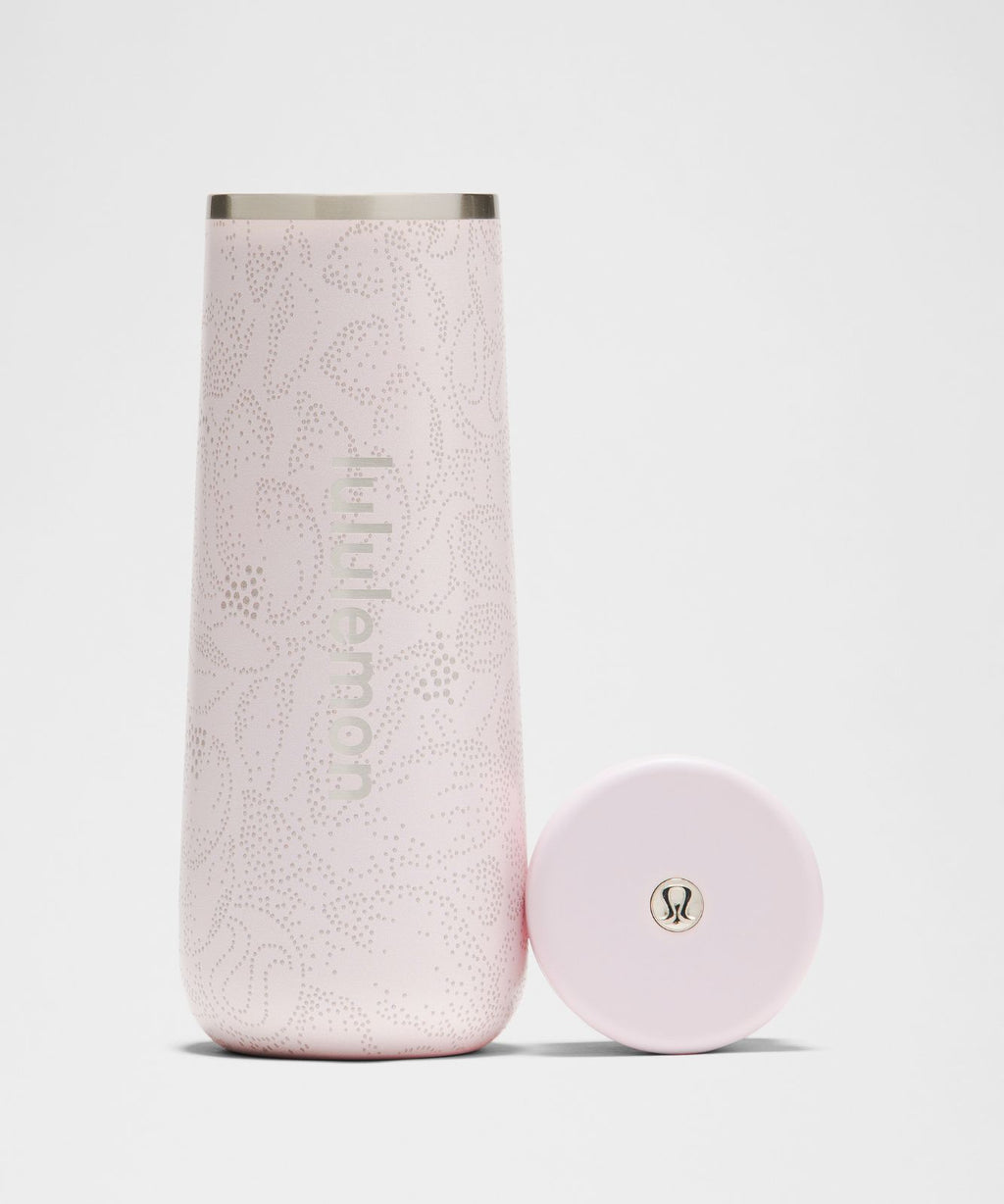 The Hot/Cold Bottle 10oz Dotted Magnolia MAX WP Blissful Pink Nutmeg