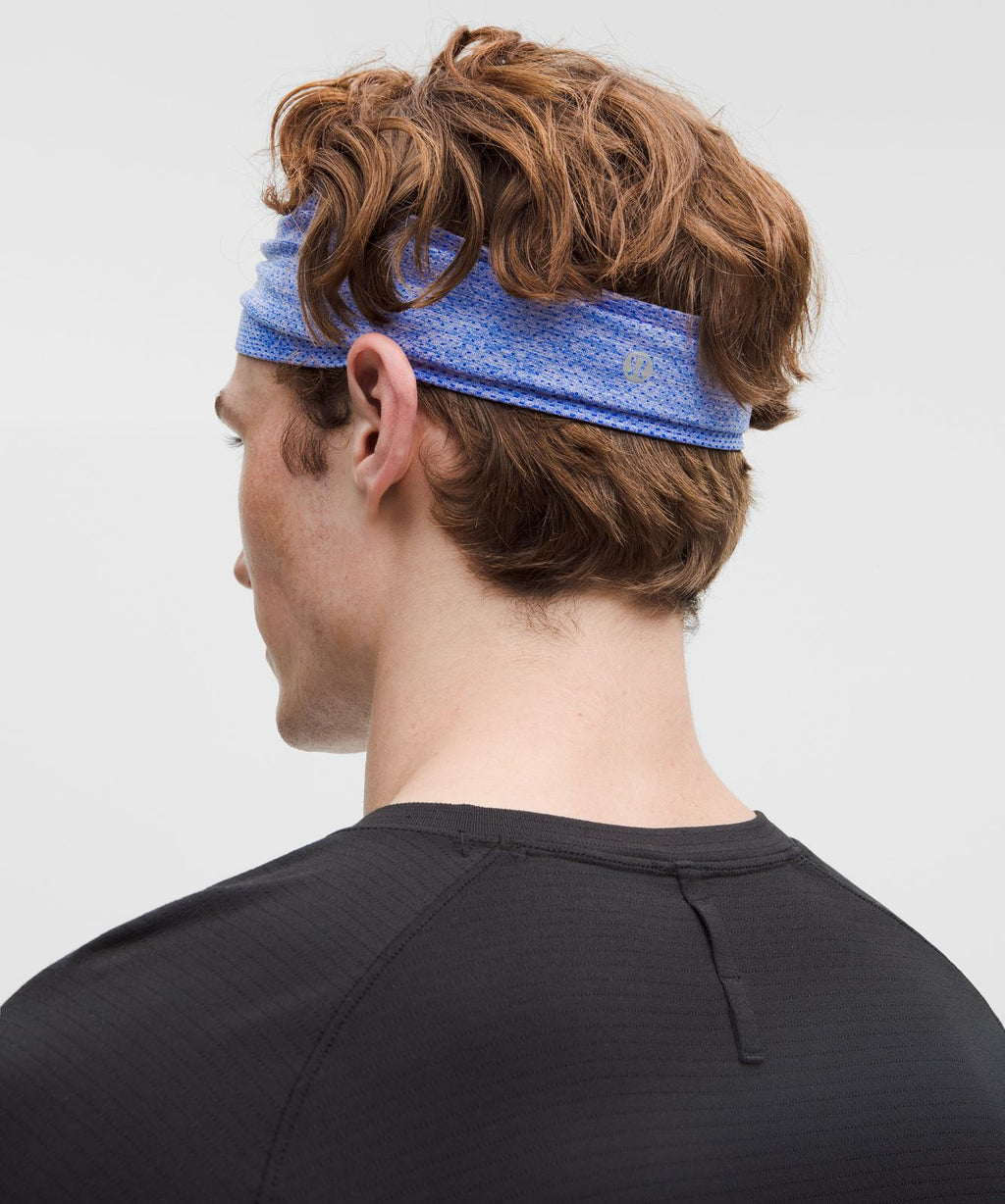 Metal Vent Tech Seamless Wide Headband Galactic Cobalt/Lavender Frost