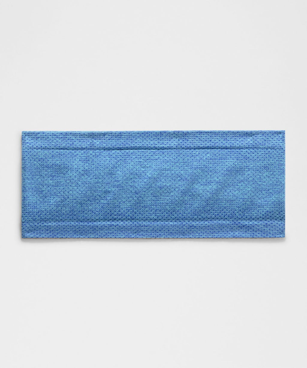 Metal Vent Tech Seamless Wide Headband Beach Ball Blue/Ocean Wave