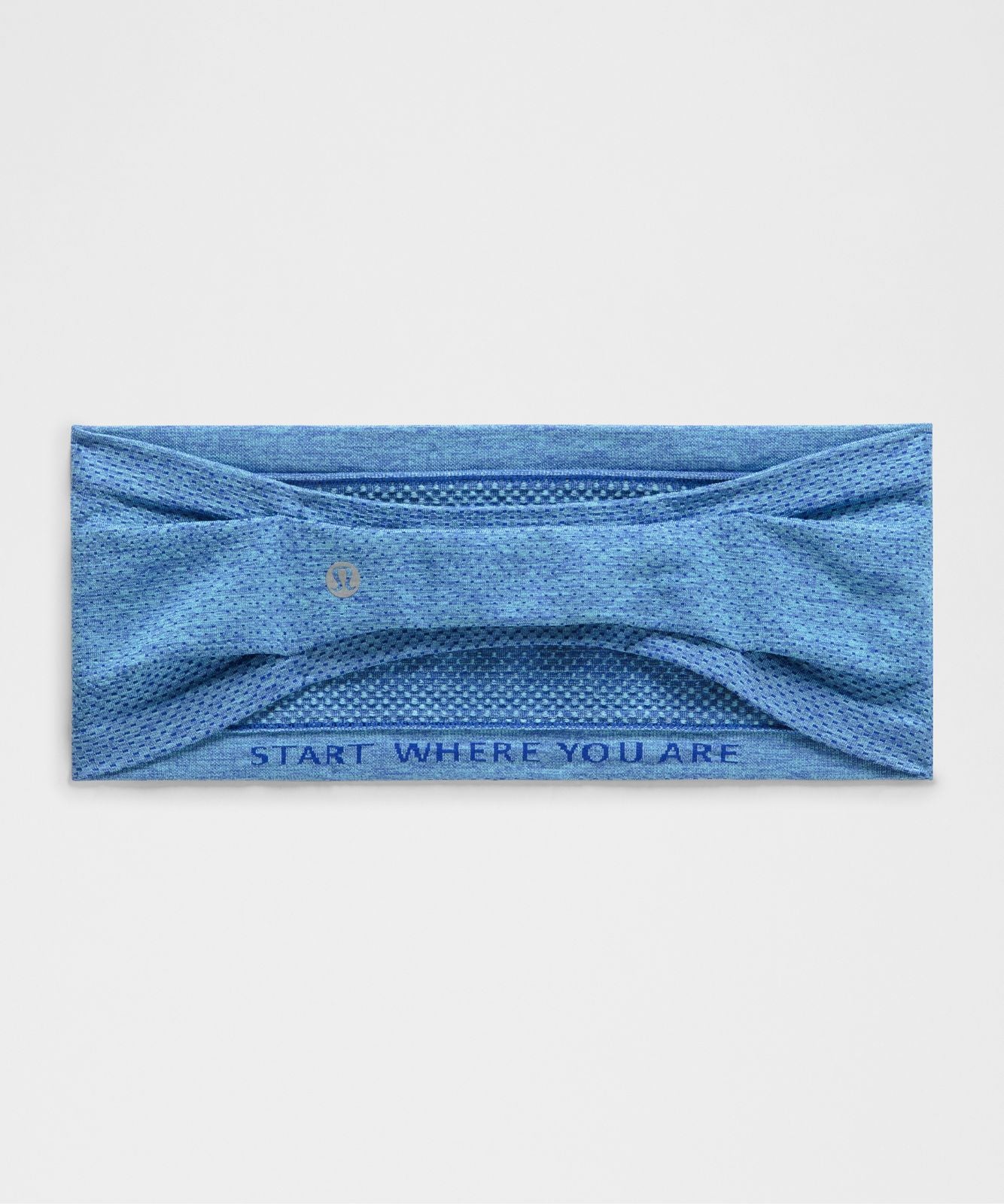 Metal Vent Tech Seamless Wide Headband Beach Ball Blue/Ocean Wave
