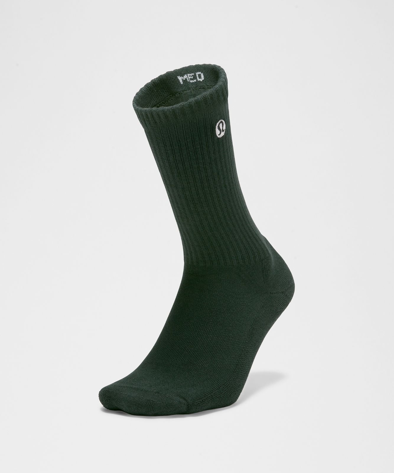 Unisex Daily Essential Crew Socks *3 Pack White/True Navy/Rainforest Green