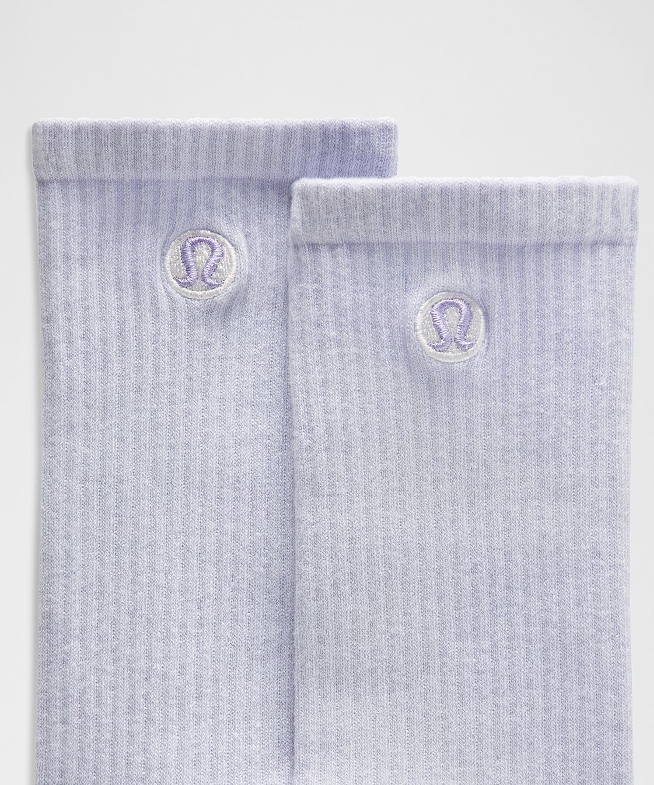 Unisex Daily Essential Crew Socks Serene Blue