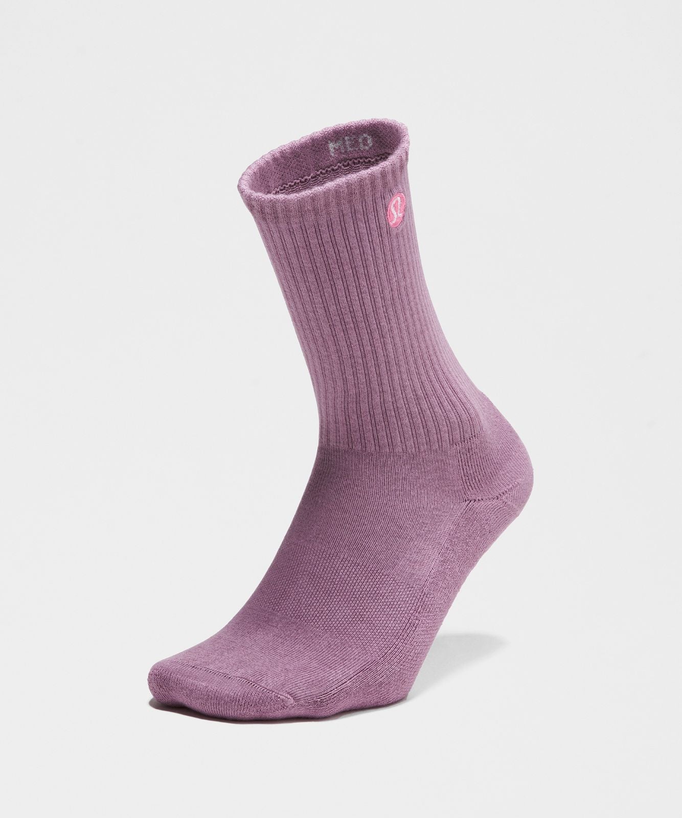 Unisex Daily Essential Crew Socks Lavender Lux