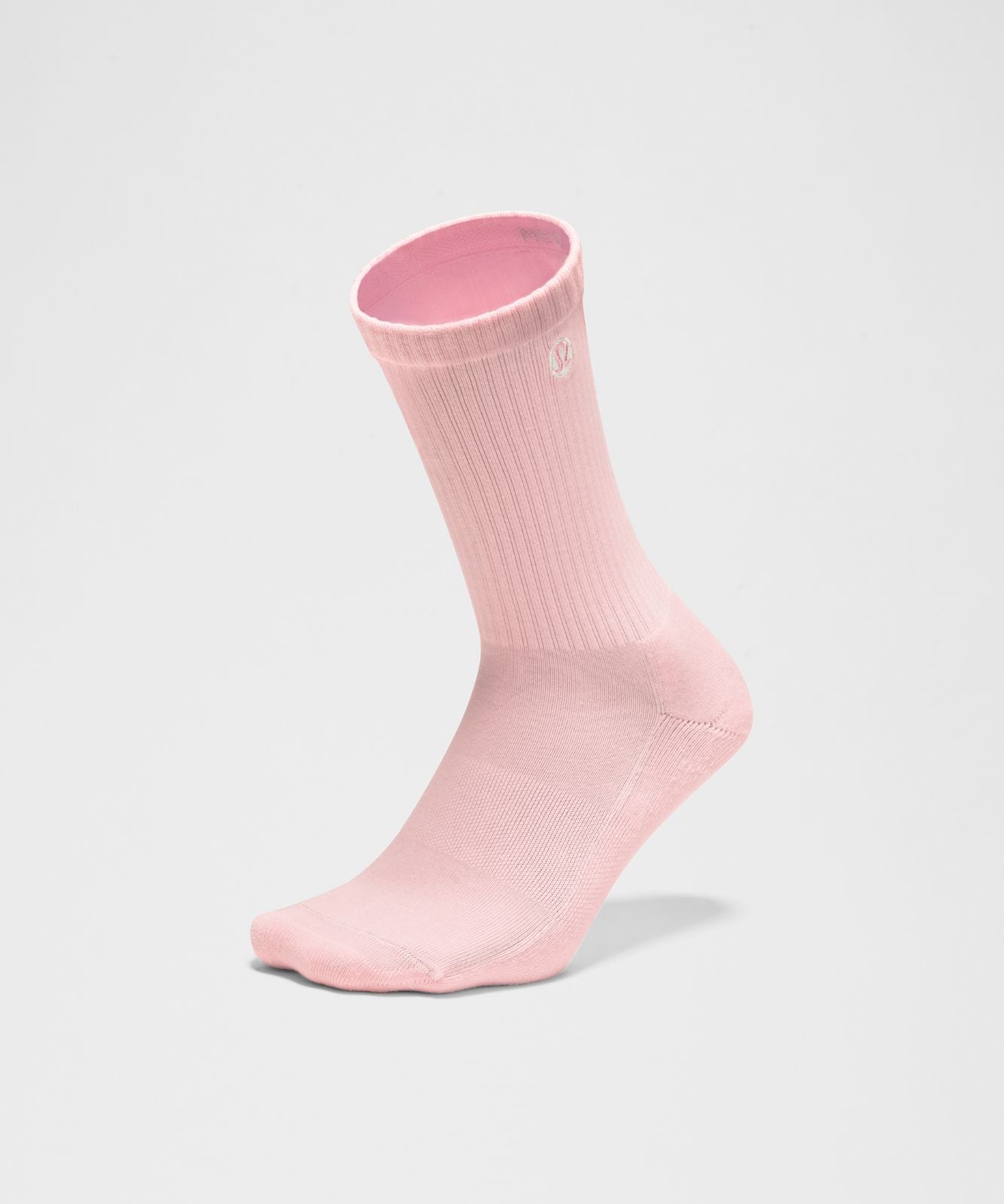Unisex Daily Essential Crew Socks Pink Pearl