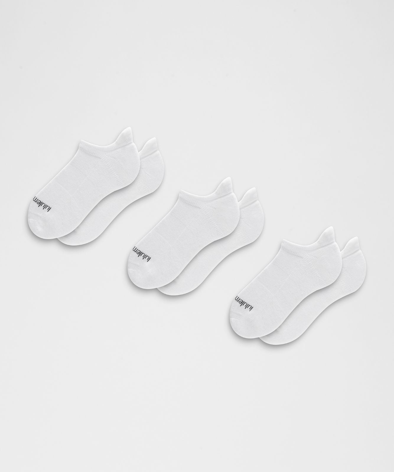 Unisex Daily Essential Tab Socks *3 Pack White