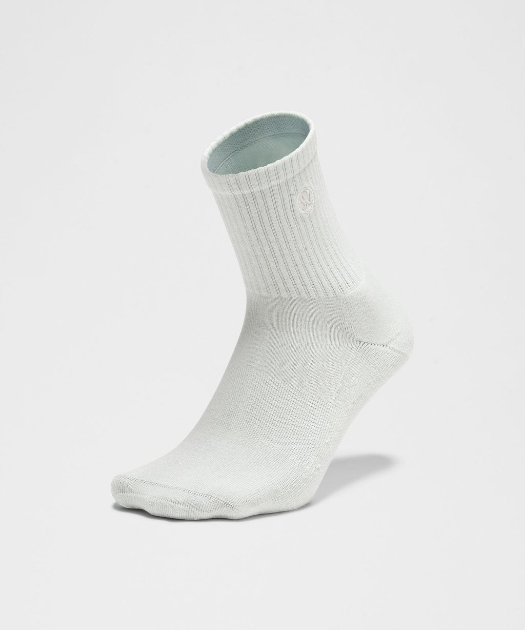 Unisex Daily Essential Quarter Socks *3 Pack White/Ocean Air/Lavender Frost