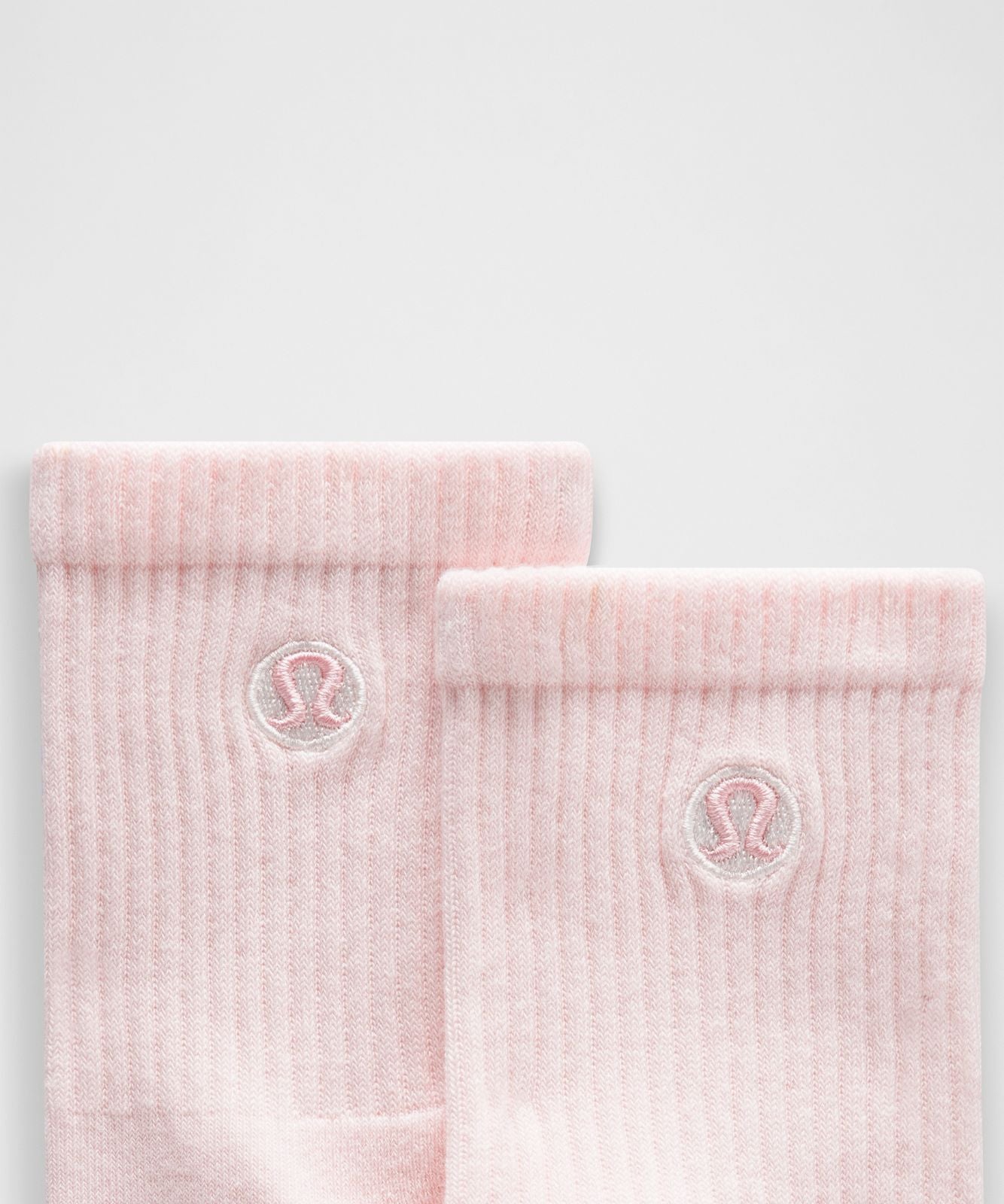 Unisex Daily Essential Quarter Socks *3 Pack Icy Taupe/White/Pink Pearl