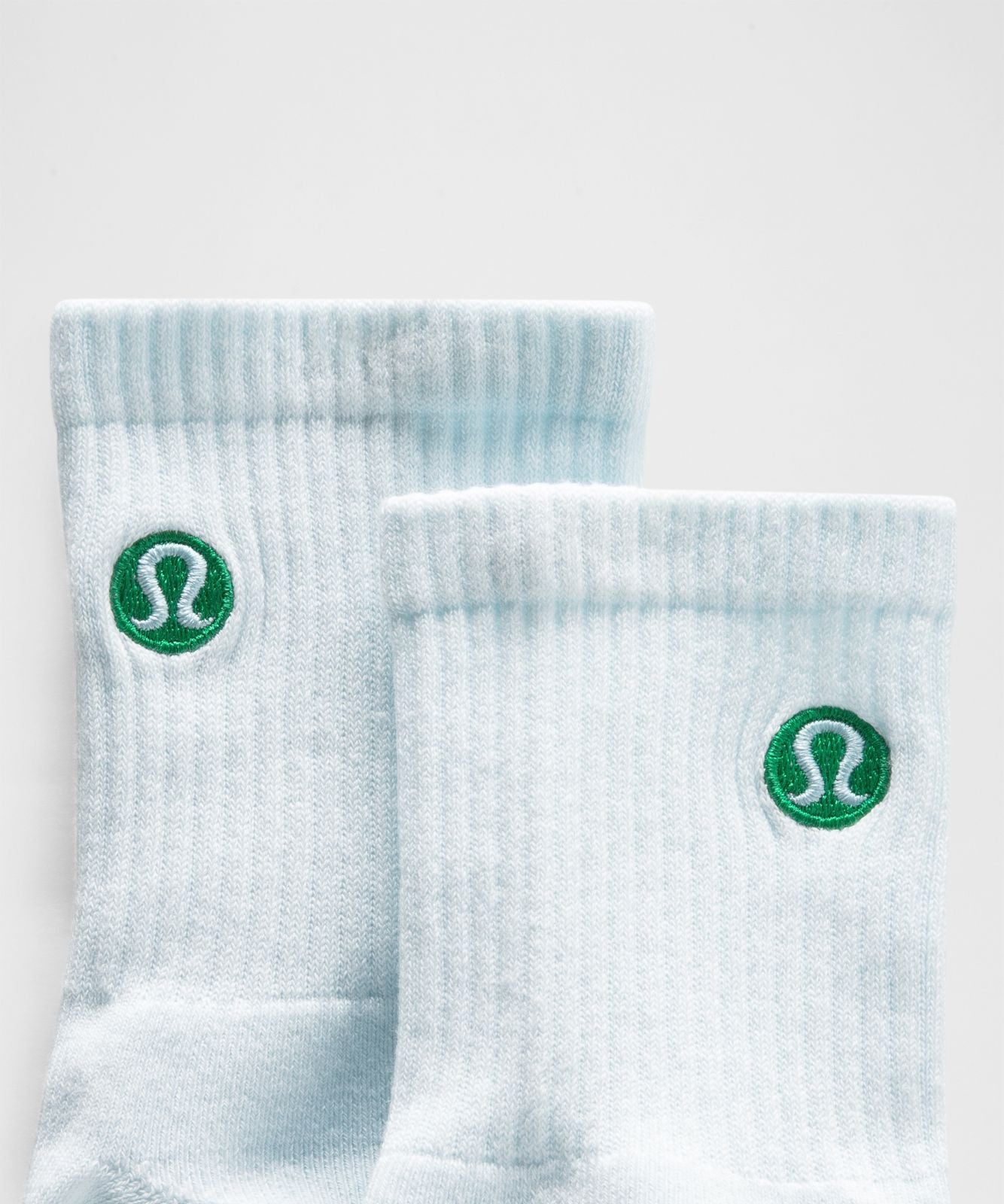 Unisex Daily Essential Quarter Socks Mint Breeze