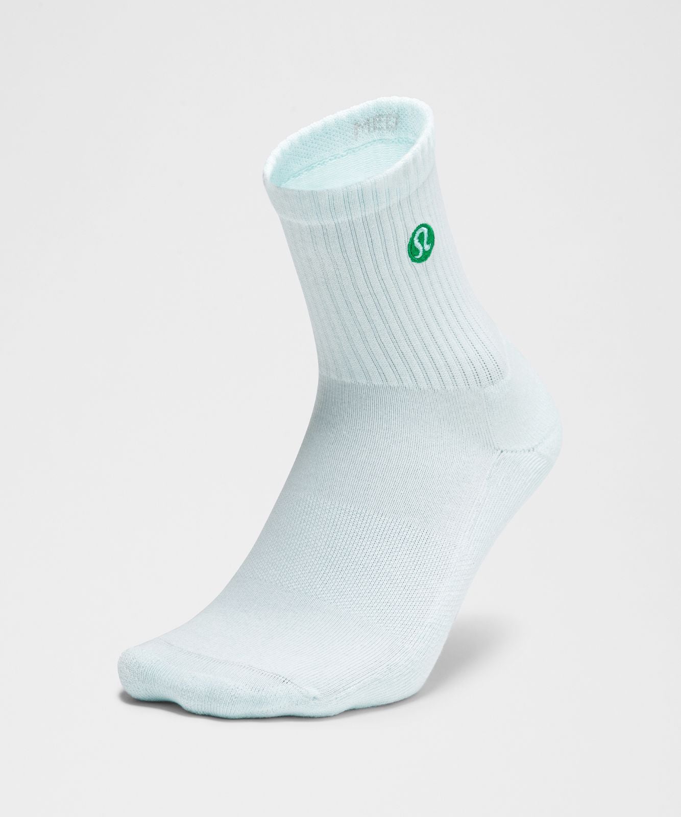 Unisex Daily Essential Quarter Socks Mint Breeze