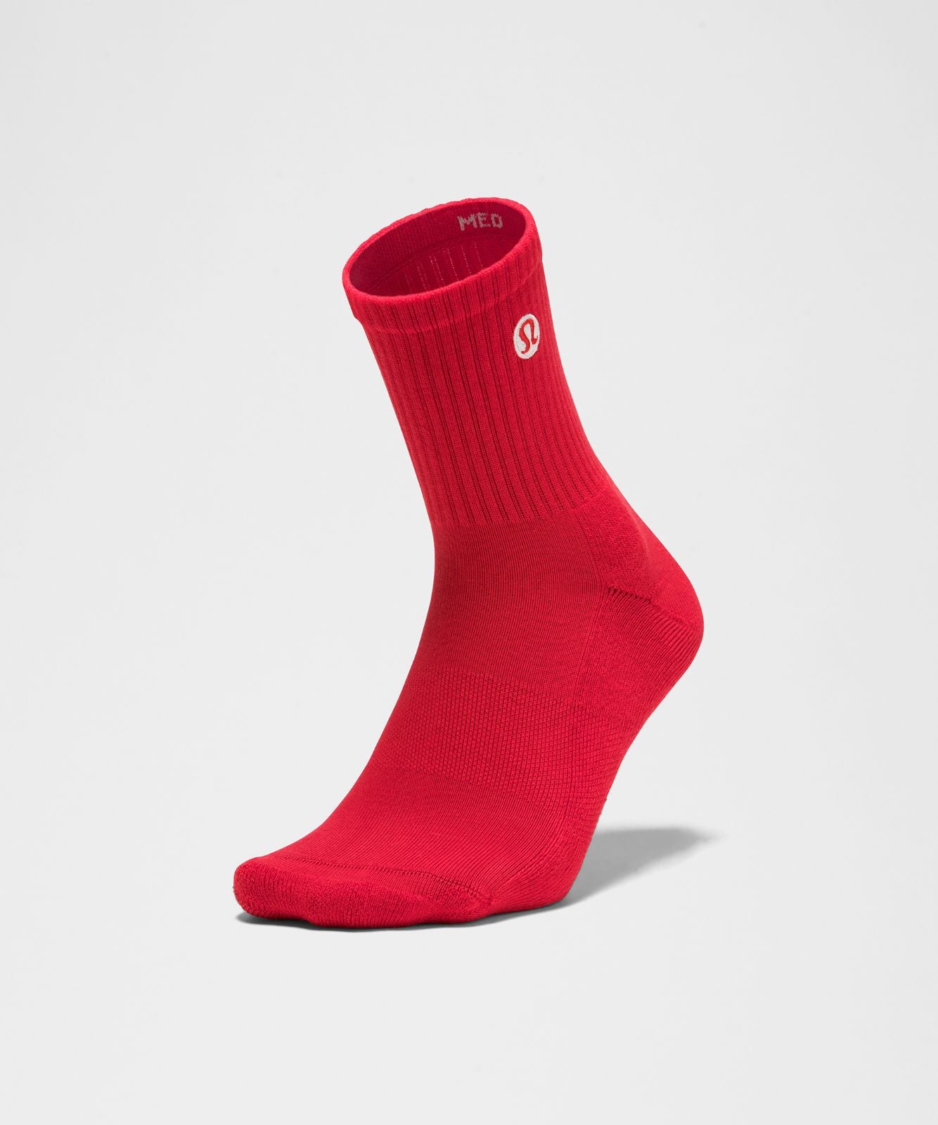 Unisex Daily Essential Quarter Socks Oxford Red