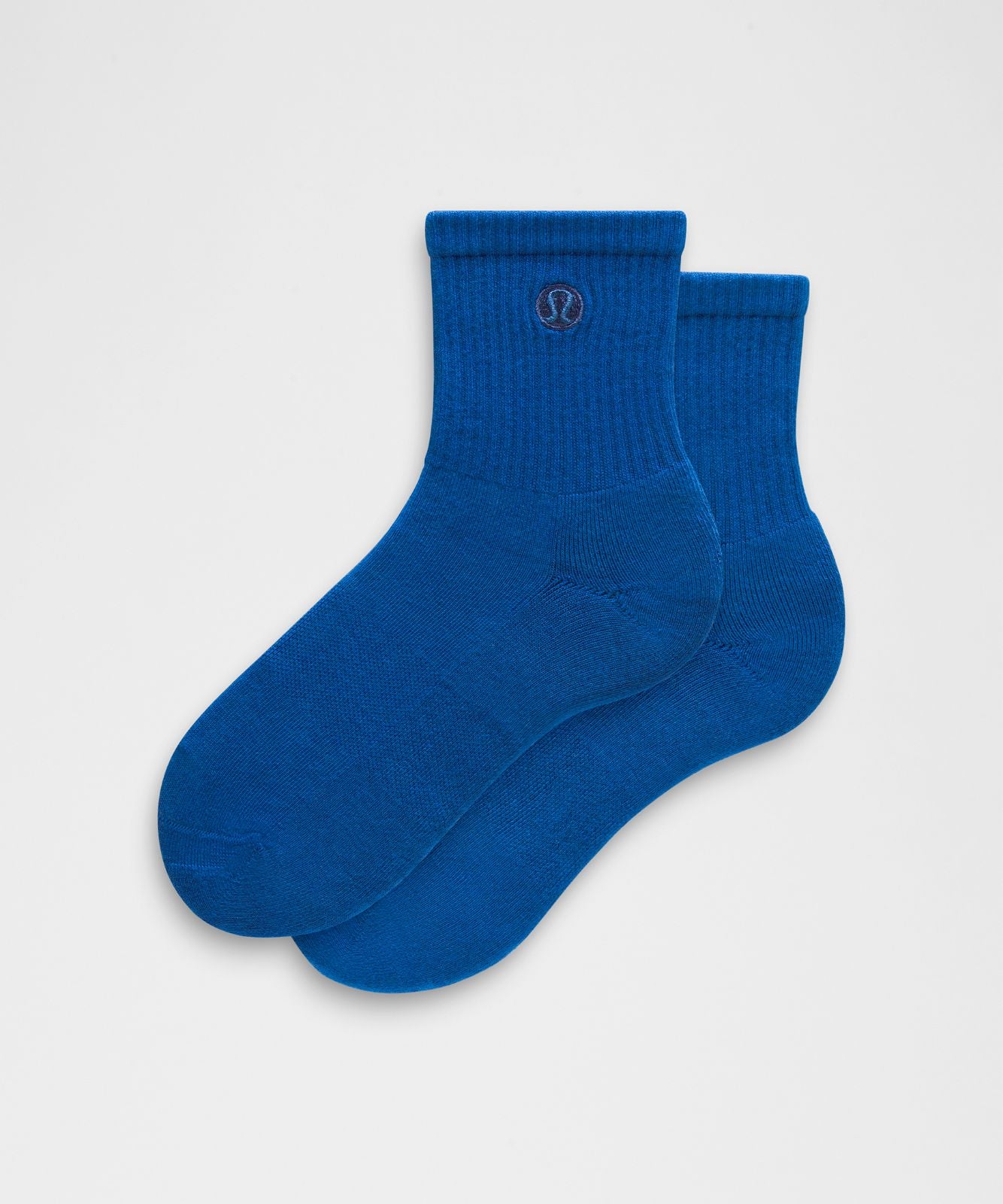 Unisex Daily Essential Quarter Socks Sapphire Sprint