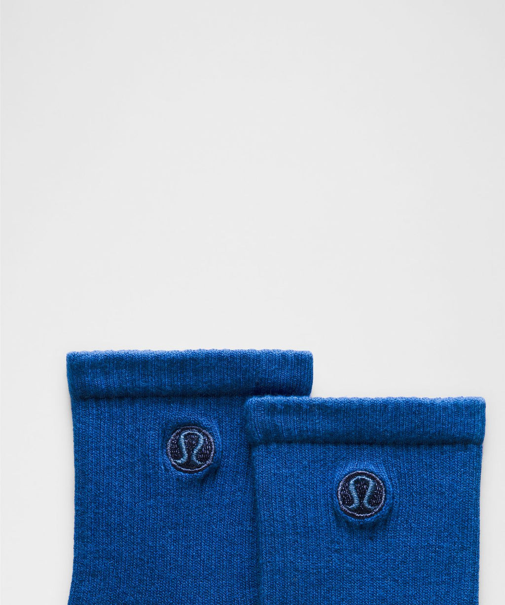 Unisex Daily Essential Quarter Socks Sapphire Sprint