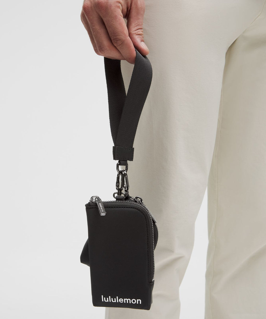 Dual Pouch Wristlet *Wallet Black